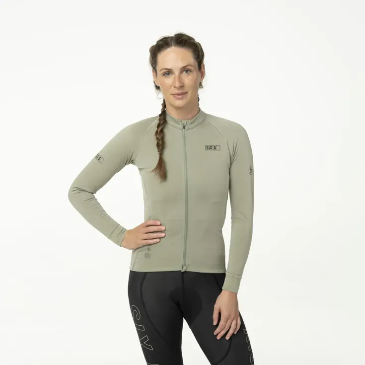 Classic Fietsshirt Lange Mouwen SIX6 Dames