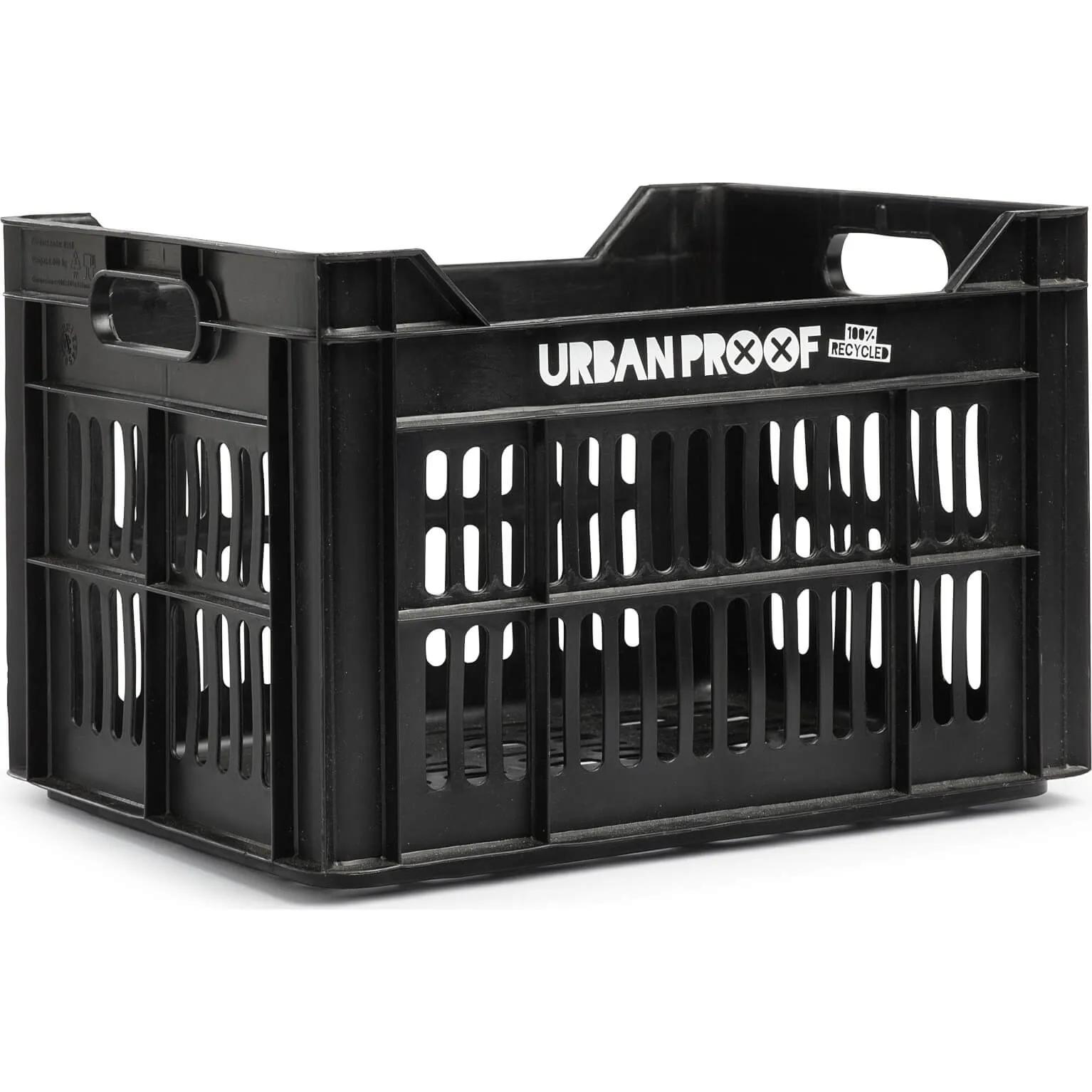 Urban Proof  fietskrat 30L black Recycled  Zwart main product image