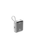 Powerbank 10.000 mAh met ingebouwde kabels