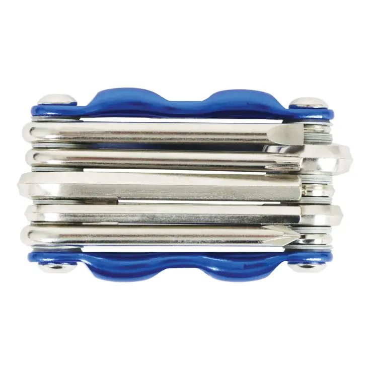 Compacte 11-delige Multitool voor Fietsonderhoud