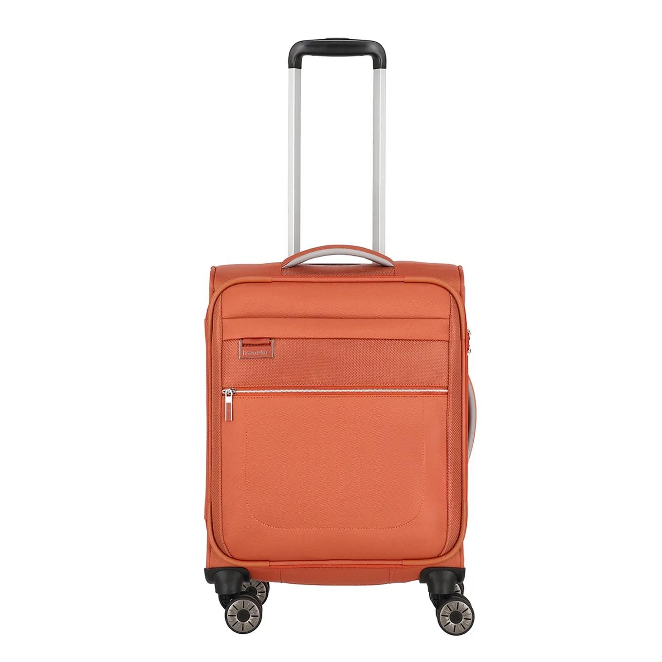 Travelite  4 wheel cabin trolley s  Rood main product image