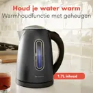 KitchenBrothers Waterkoker – 1,7L