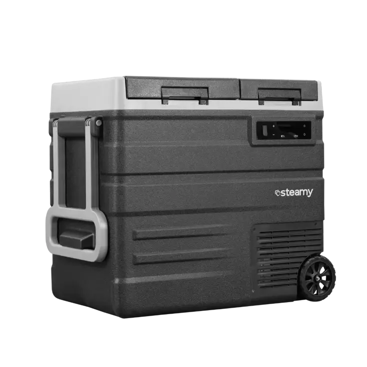Steamy-E Elektrische Koelbox op wielen - 57L