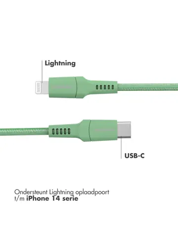 Lightning naar USB-C kabel 2 meter