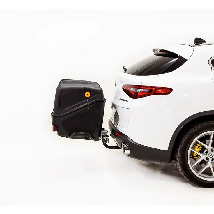 Towbox V1 - Trekhaakkoffer Zwart 280L