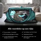 Campingbedje – Met zelfopblaasbare matras - Deryan