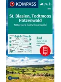 Wandelkaart WK898 St.Blasien Todtmoos