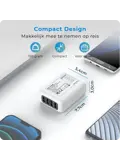 Travel Y40 - Wereldstekker - 170+ landen 4 USB-A