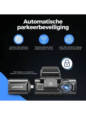 M770 Pro 1CH 4K Wifi GPS 64gb dashcam