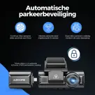 M770 Pro 3CH 4K Wifi GPS 64gb dashcam