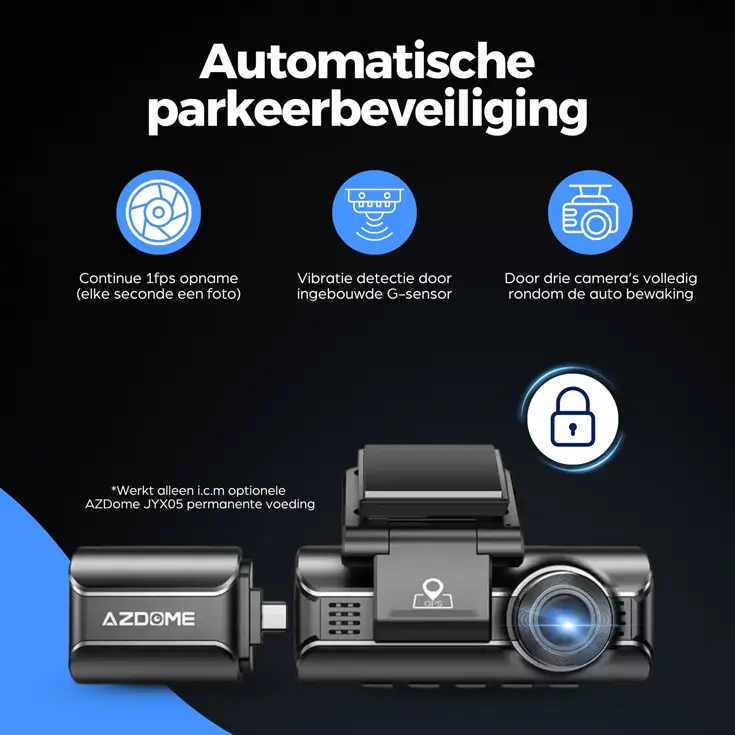 M770 Pro 3CH 4K Wifi GPS 64gb dashcam