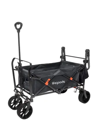 LifeGoods Bolderkar - Tot 120KG - 90L