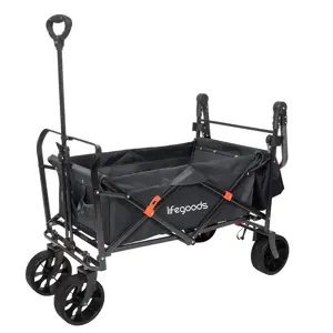 LifeGoods Bolderkar - Tot 120KG - 90L