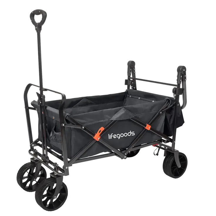 LifeGoods Bolderkar - Tot 120KG - 90L