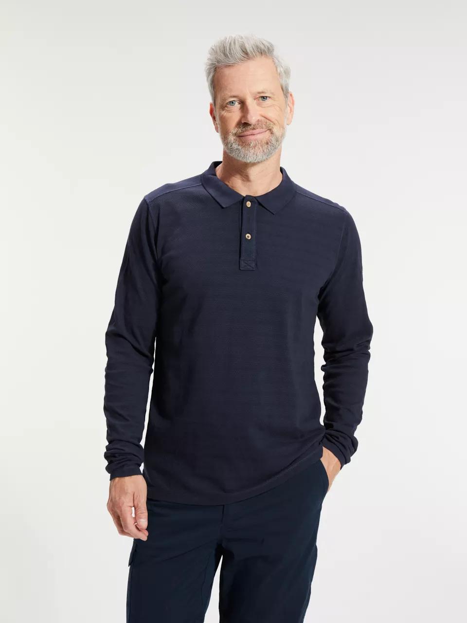 ANWB  Bleik- Polo heren  Human Nature  Navy   S main product image