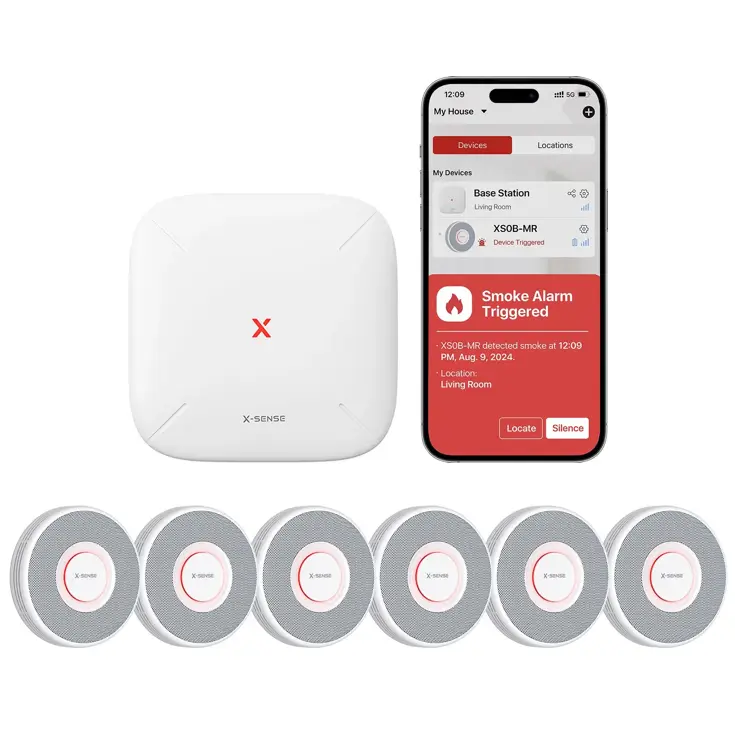 Link+ Pro bundel 6 Voice rookmelders