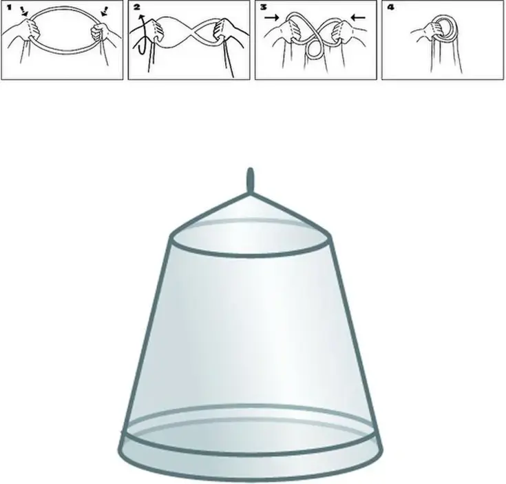 Geïmpregneerde Klamboe Pop out Pyramide Model