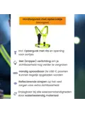 Hardloopvest met Opbergvak - Verlichting
