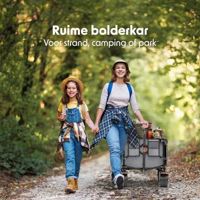 LifeGoods Bolderkar - 100KG - 200L