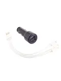 Universele 3-in-1 Autoladerset met aanstekerplug - 3A - USB
