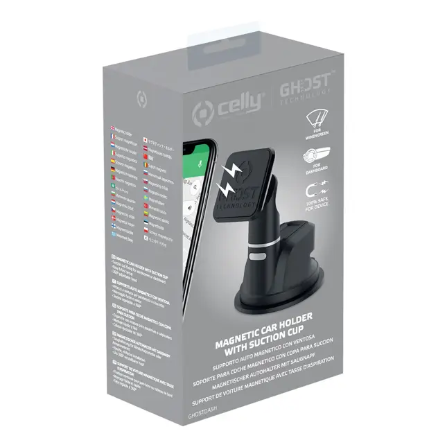 Celly Magnetische telefoonhouder Ghostdash