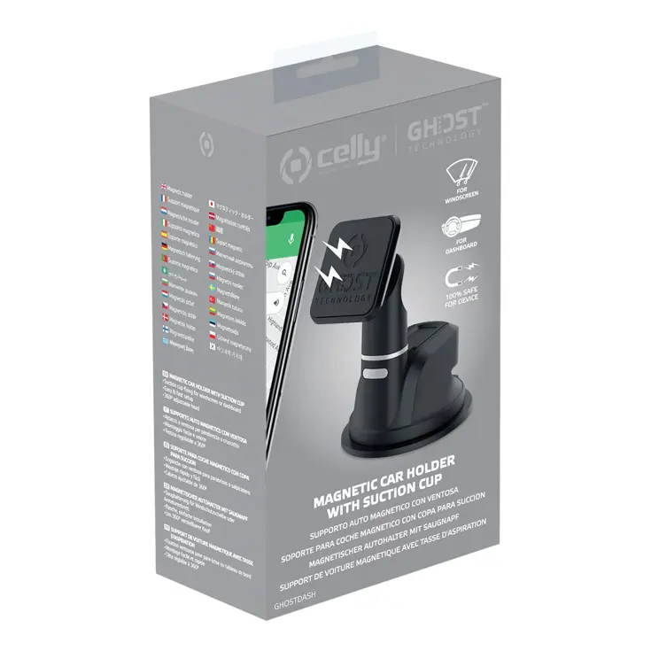 Universele zuignaphouder voor raam of dashboard