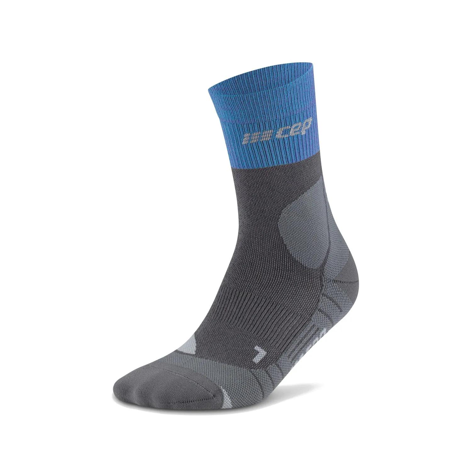 Cep  Hiking Merino Mid-Cut Compressie Heren  Blauw