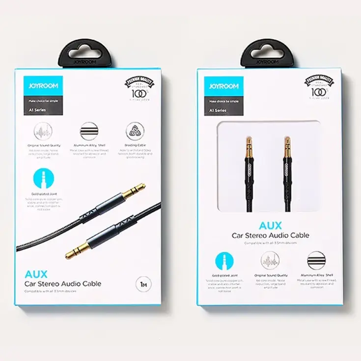 Aux kabel - 1 meter - Joyroom