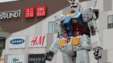 Fox Reizen_Japan_RX-0 Unicorn Gundam-standbeeld,