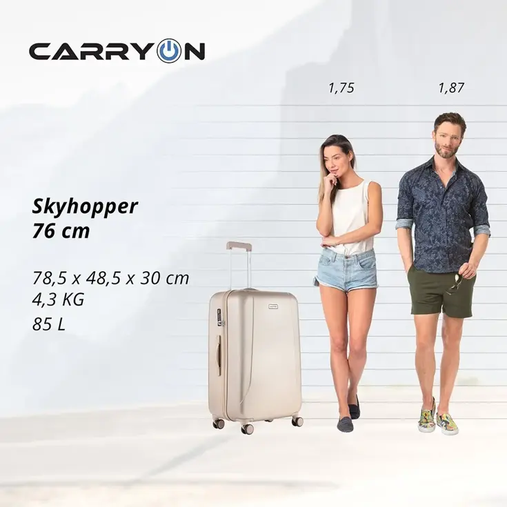 CarryOn Skyhopper 78cm koffer 85 L