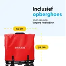 Bolderkar - Opvouwbaar -  80 KG