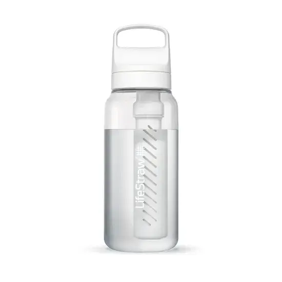 Lifestraw Go 2.0 - Waterfles 1L - Wit