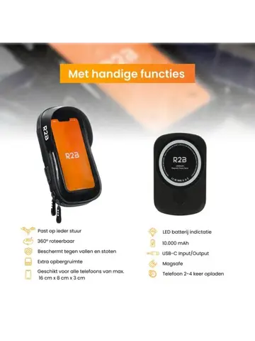 Telefoonhouder Fiets Den Haag & Powerbank