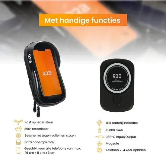 Telefoonhouder Fiets Den Haag & Powerbank