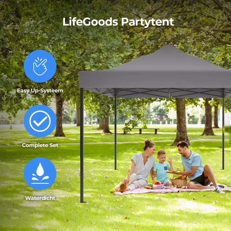 LifeGoods Partytent – 3x4.5 m