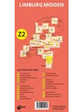 ANWB Fiets en wandelknooppuntenkaart Z2 Limburg midden