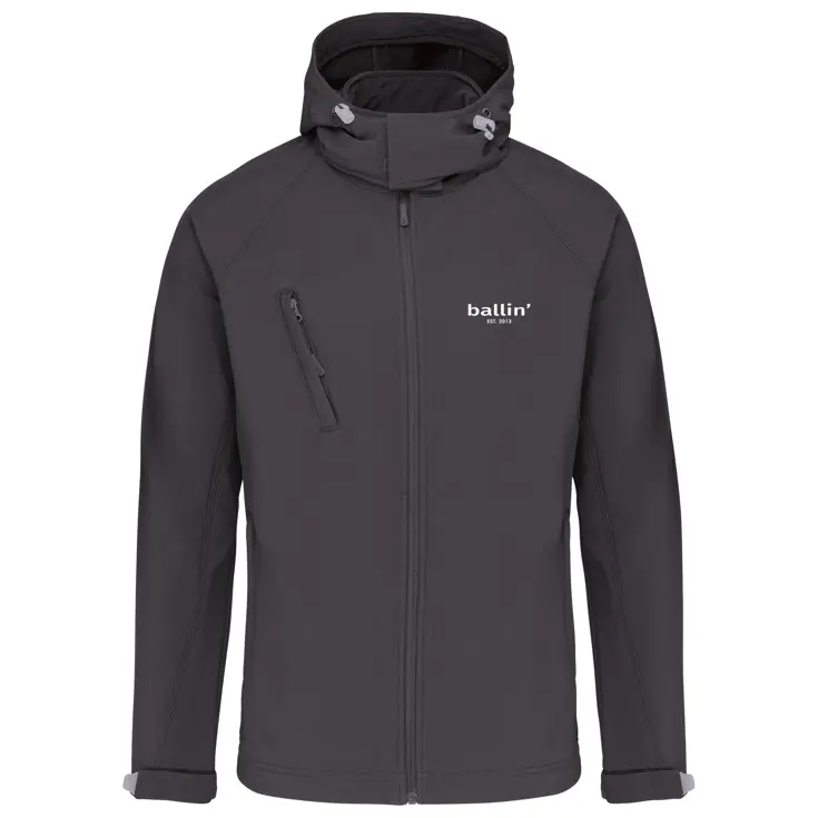 Heren Softshell Hooded Jas