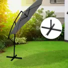 Zweefparasol - 300CM - Incl. Kruisvoet