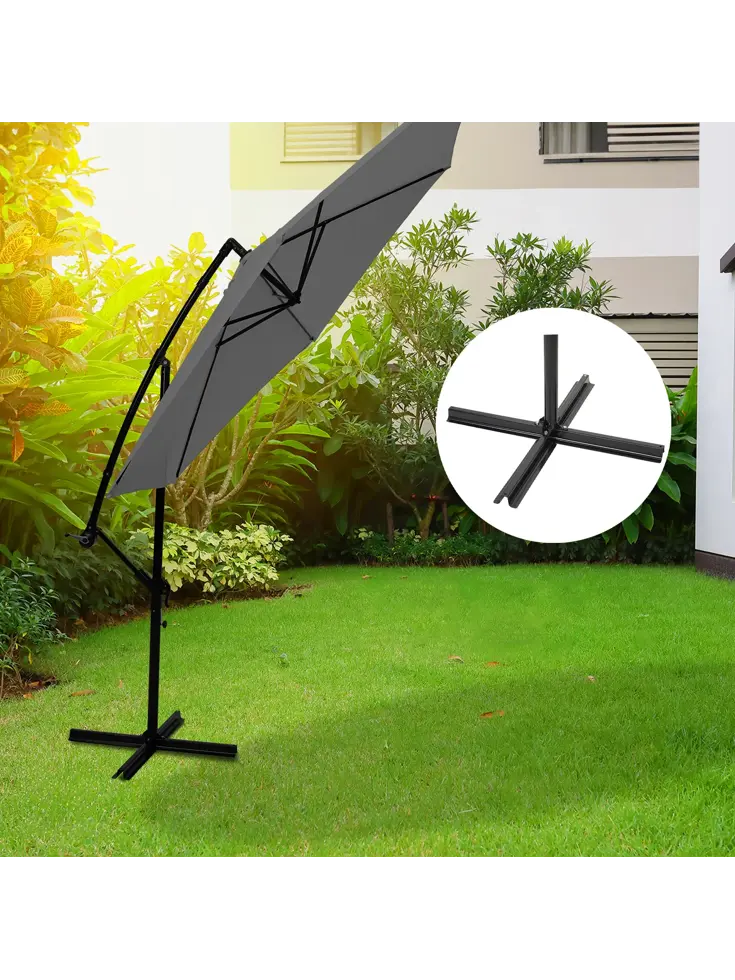 Zweefparasol - 300CM - Incl. Kruisvoet