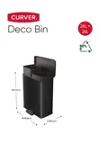 Curver Decobin Duo Prullenbak - 26L+26L