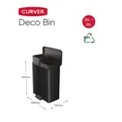 Curver Decobin Duo Prullenbak - 26L+26L