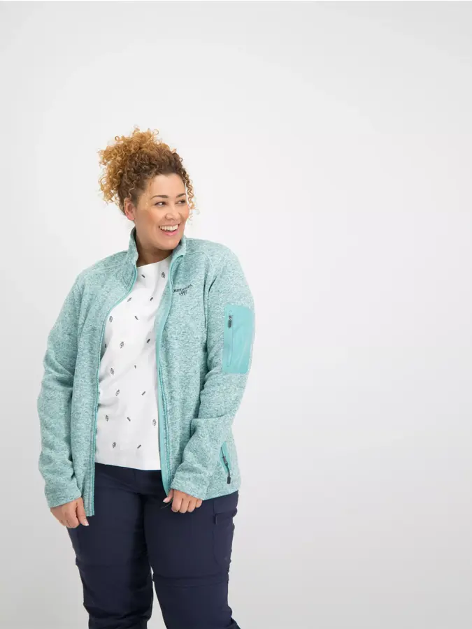 Rietje - Fleece Vest Dames - Plus Size