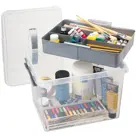 Q-line - Opbergbox met inzet - 22L - 2-delig