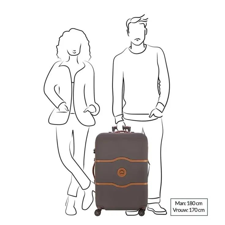 Chatelet Air 4 Wheel Trolley 67  | 72 L
