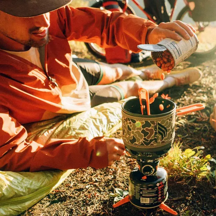 Gasbrander set 1,2L camouflage