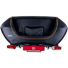 Senja trekhaakkoffer 300 liter+Sarek fietsendrager