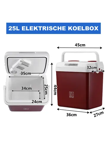 Elektrische Koelbox - 25L - 12V/230V