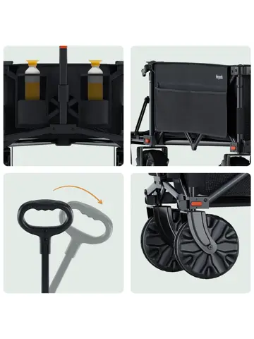 LifeGoods Bolderkar – 130KG