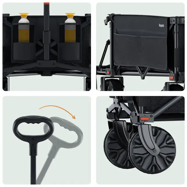 LifeGoods Bolderkar – 130KG