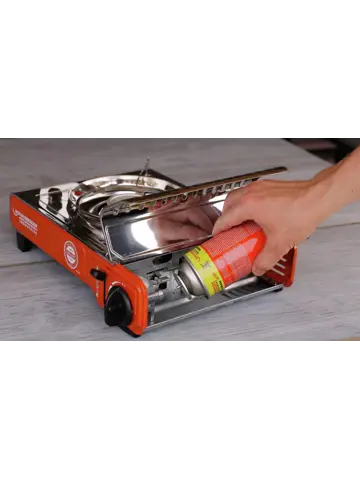 Deluxe Camping kooktoestel gas - 1-pits